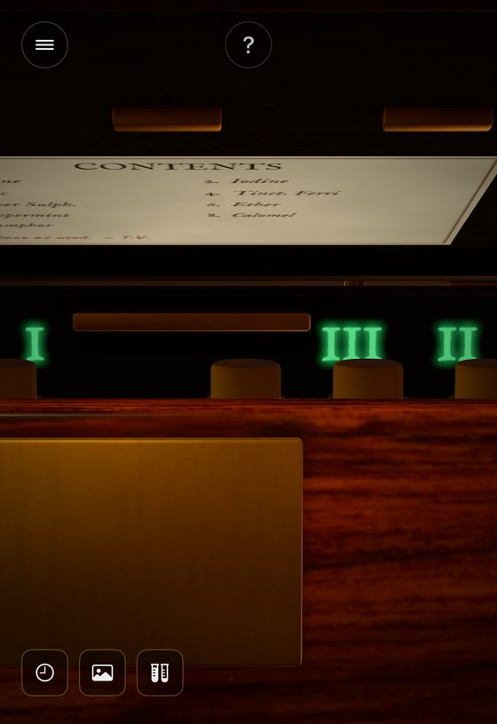 Open a crack: numbers glow in the dark inside the surgeon's case