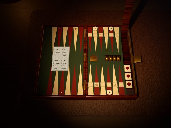 iPad: the folding game board