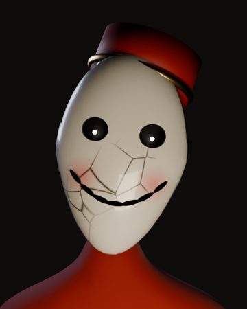 The Bellboy's mask and red cap